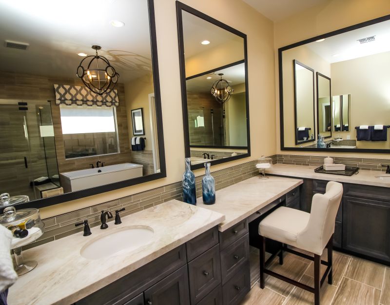 Luxury Vanity and Mirror